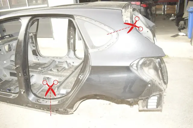 Rear Left Quarter Panel