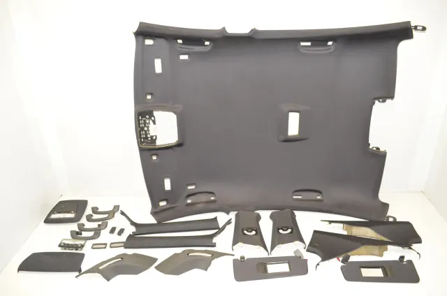 Black Roof Headliner Set