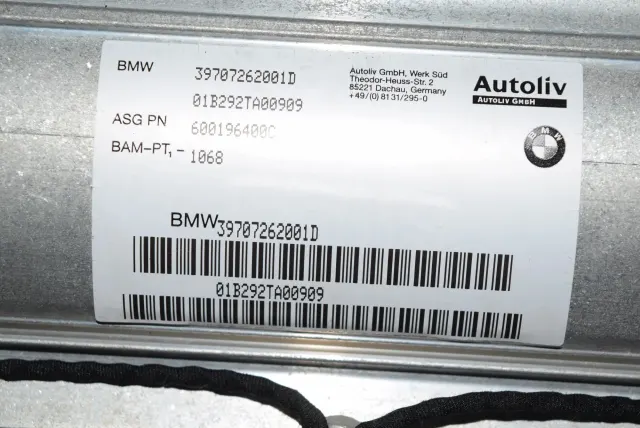 Dashboard Safety Bag SRS