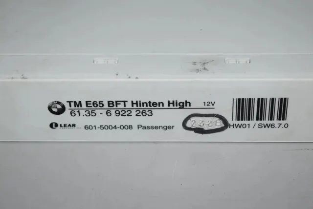 Rear Left Door Control Unit