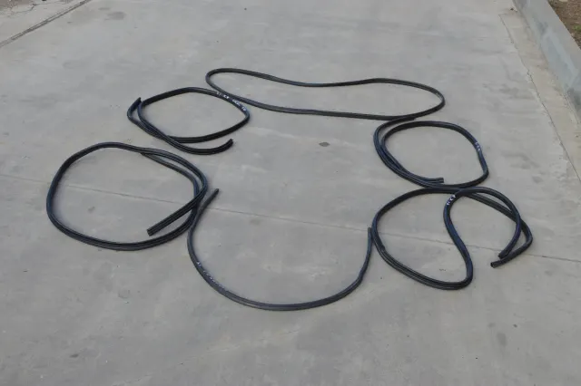 Rear Left Door Seal Rubber