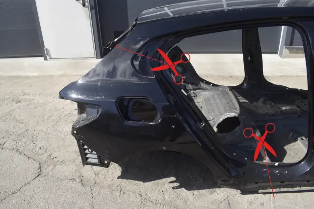Rear Right Quarter Panel
