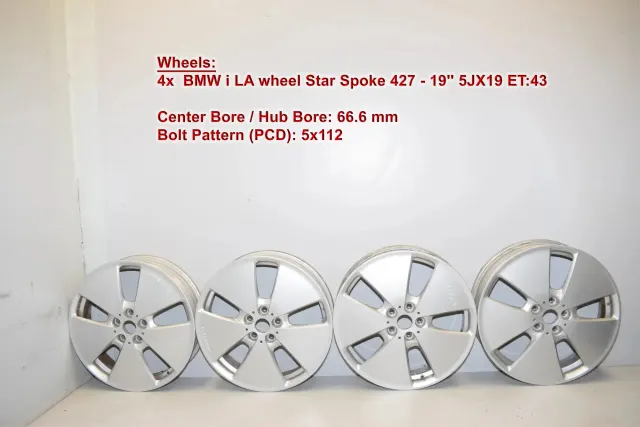 Wheel Set (without tires)