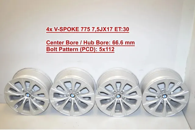 Wheel Set (without tires)