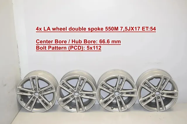 Wheel Set (without tires)