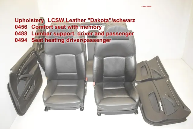 Seat set
