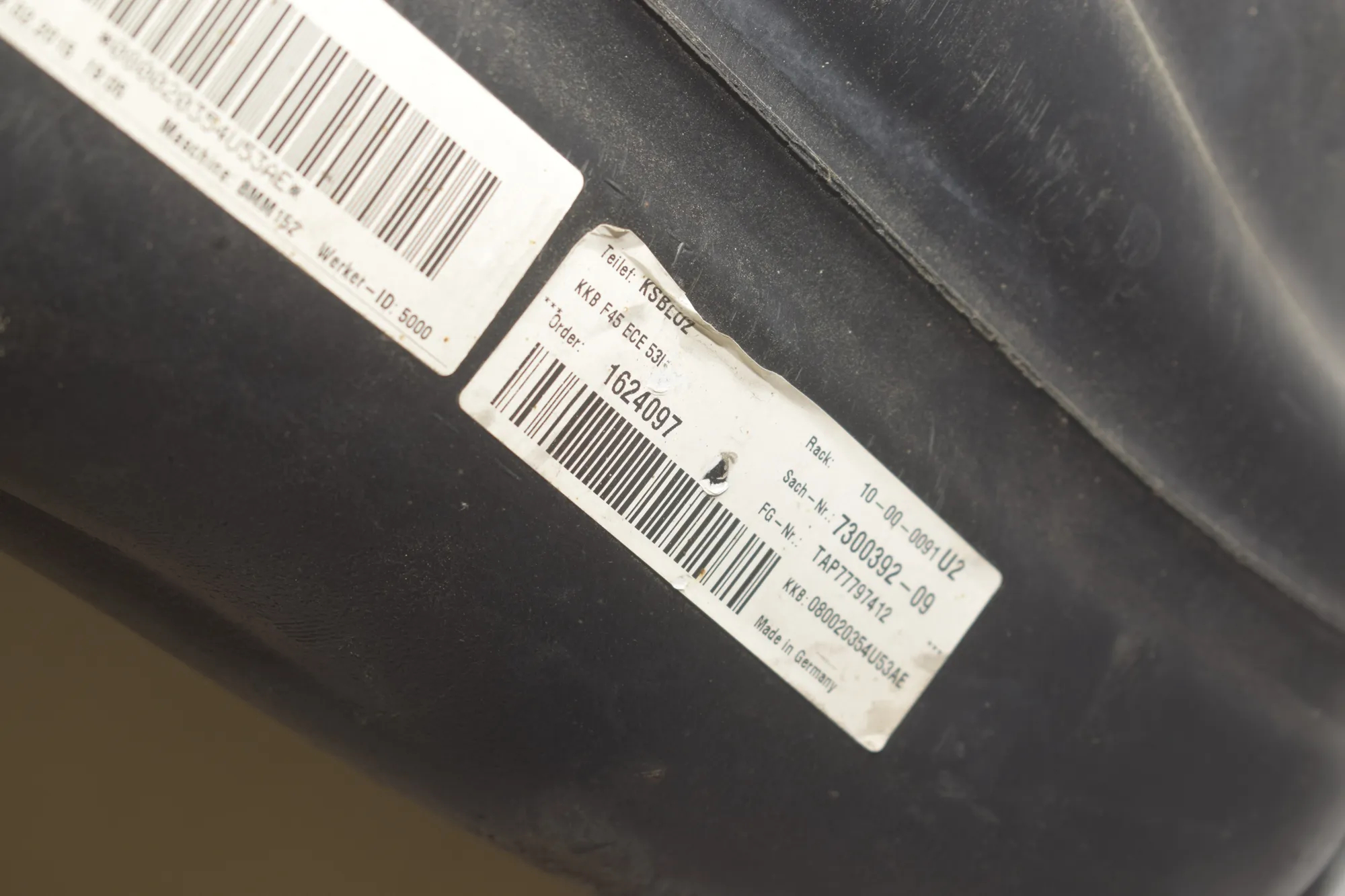 Fuel Tank – OEM 7300392 · BMW 2 Gran Tourer (F46) 218 i 2015 – 3