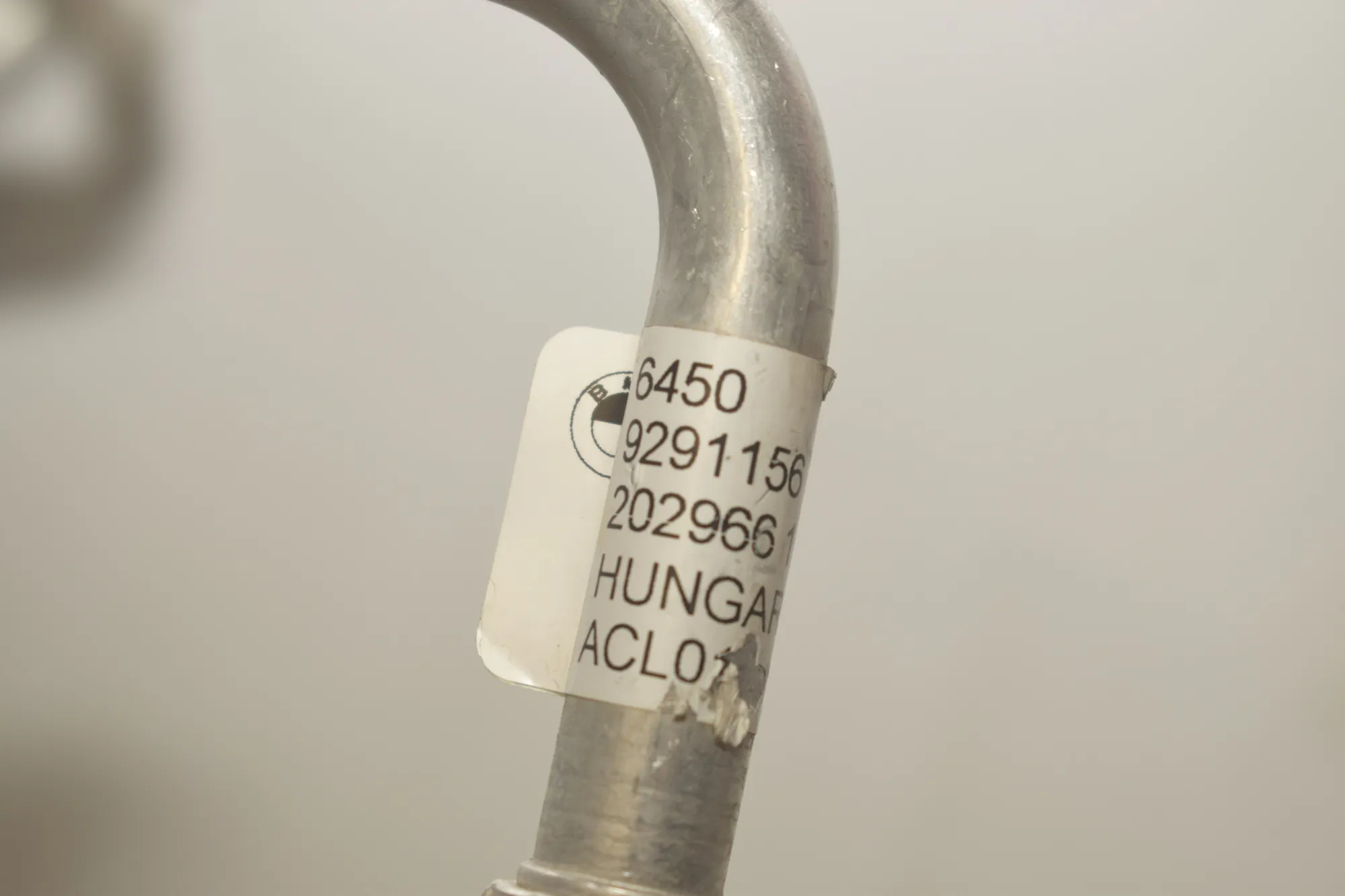 A/C Air Con Hose Pipe – OEM 9291153 · BMW i3 (I01) s Electric 2022 – 6