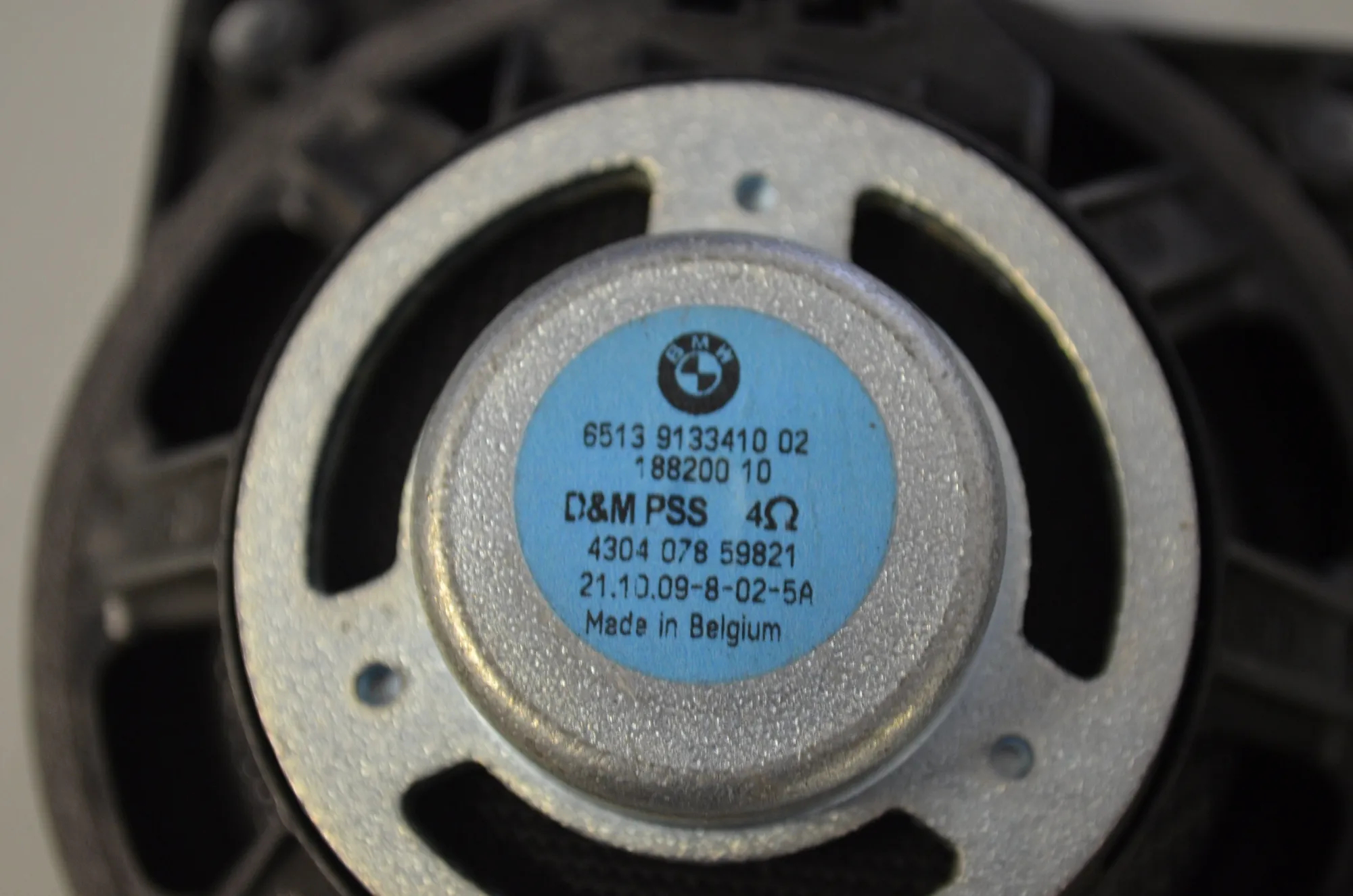 Sound Audio System Set – OEM 9133410 · BMW 7 (F01, F02) 730 d 2009 – 9
