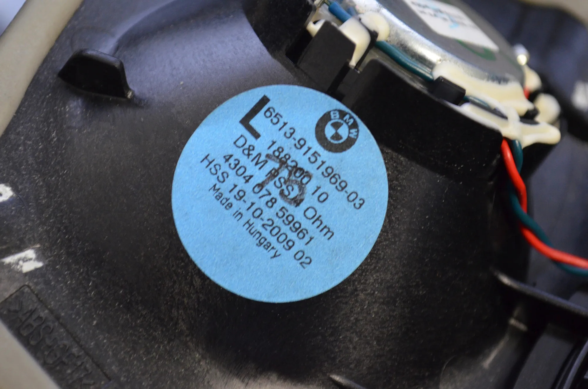 Sound Audio System Set – OEM 9133410 · BMW 7 (F01, F02) 730 d 2009 – 12