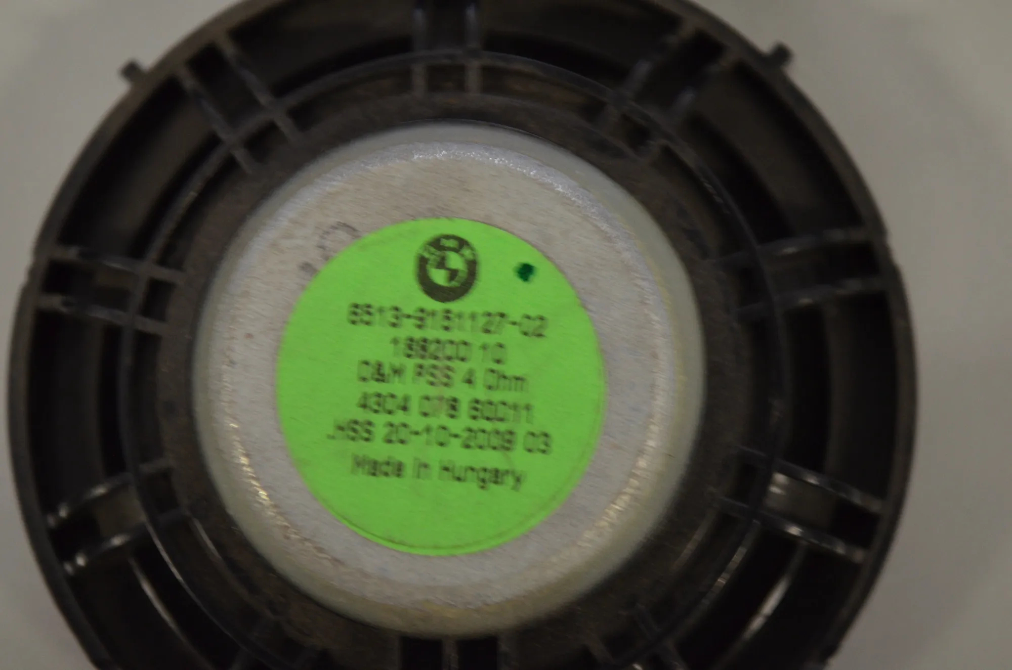 Sound Audio System Set – OEM 9133410 · BMW 7 (F01, F02) 730 d 2009 – 11