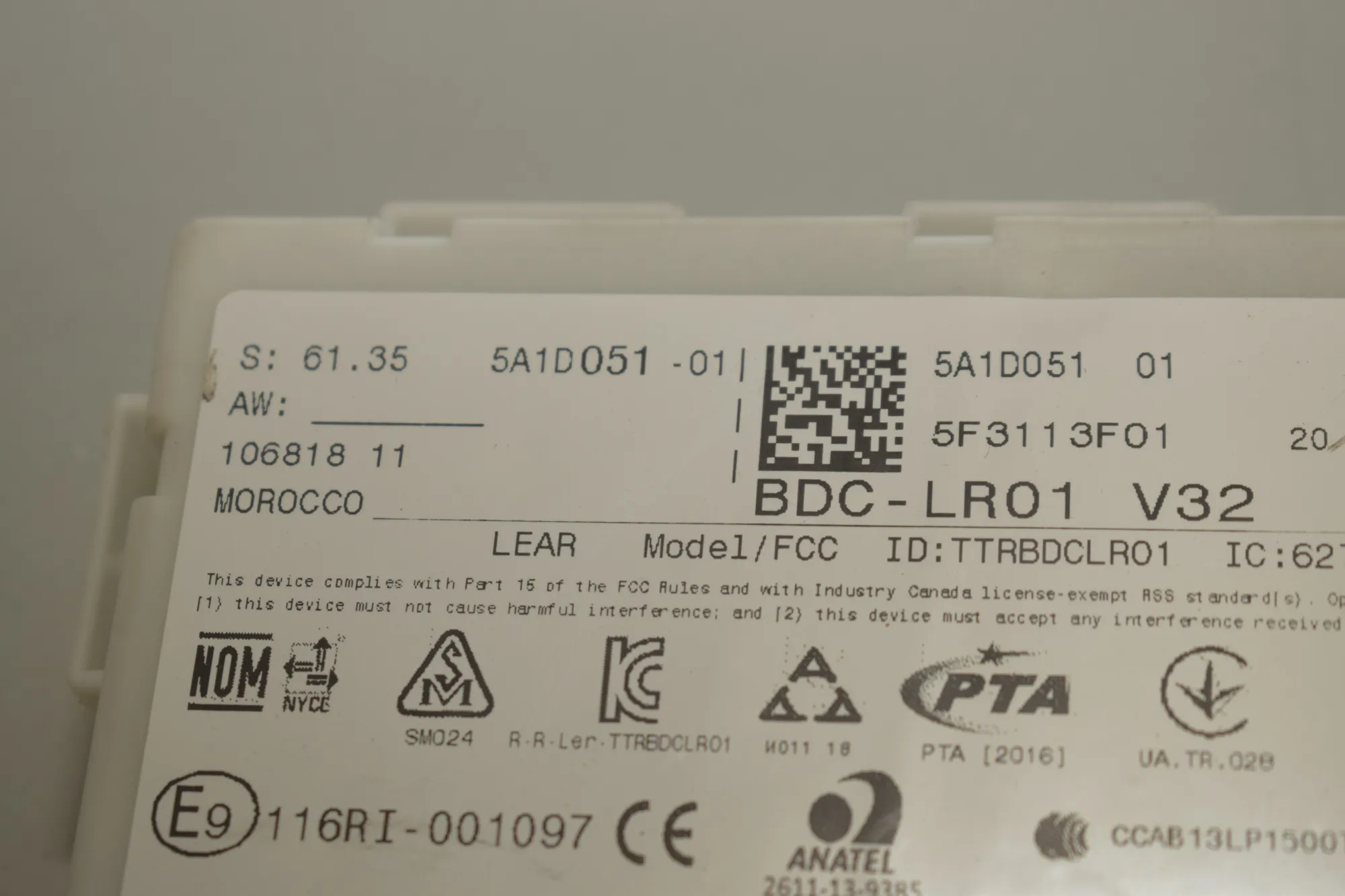 Engine Ignition ECU Set – OEM 5A1D051 · BMW i3 (I01) s Electric 2022 – 5