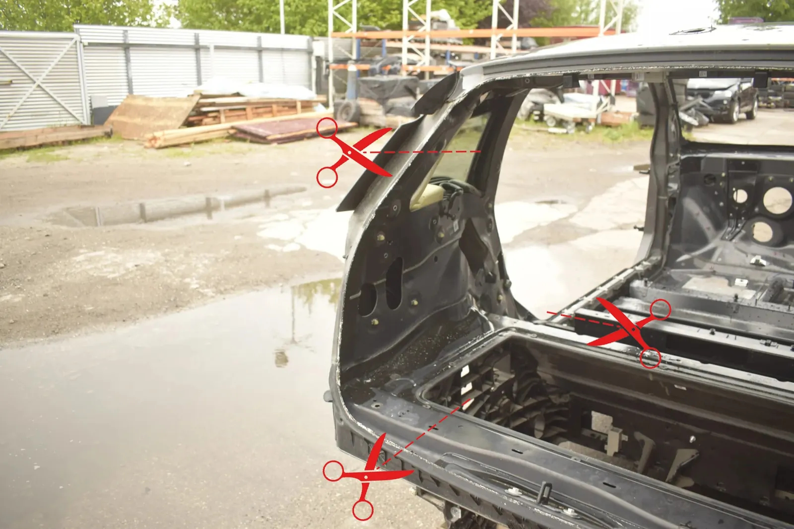 Rear Left Quarter Panel · BMW i3 (I01) s Electric 2022 – 2
