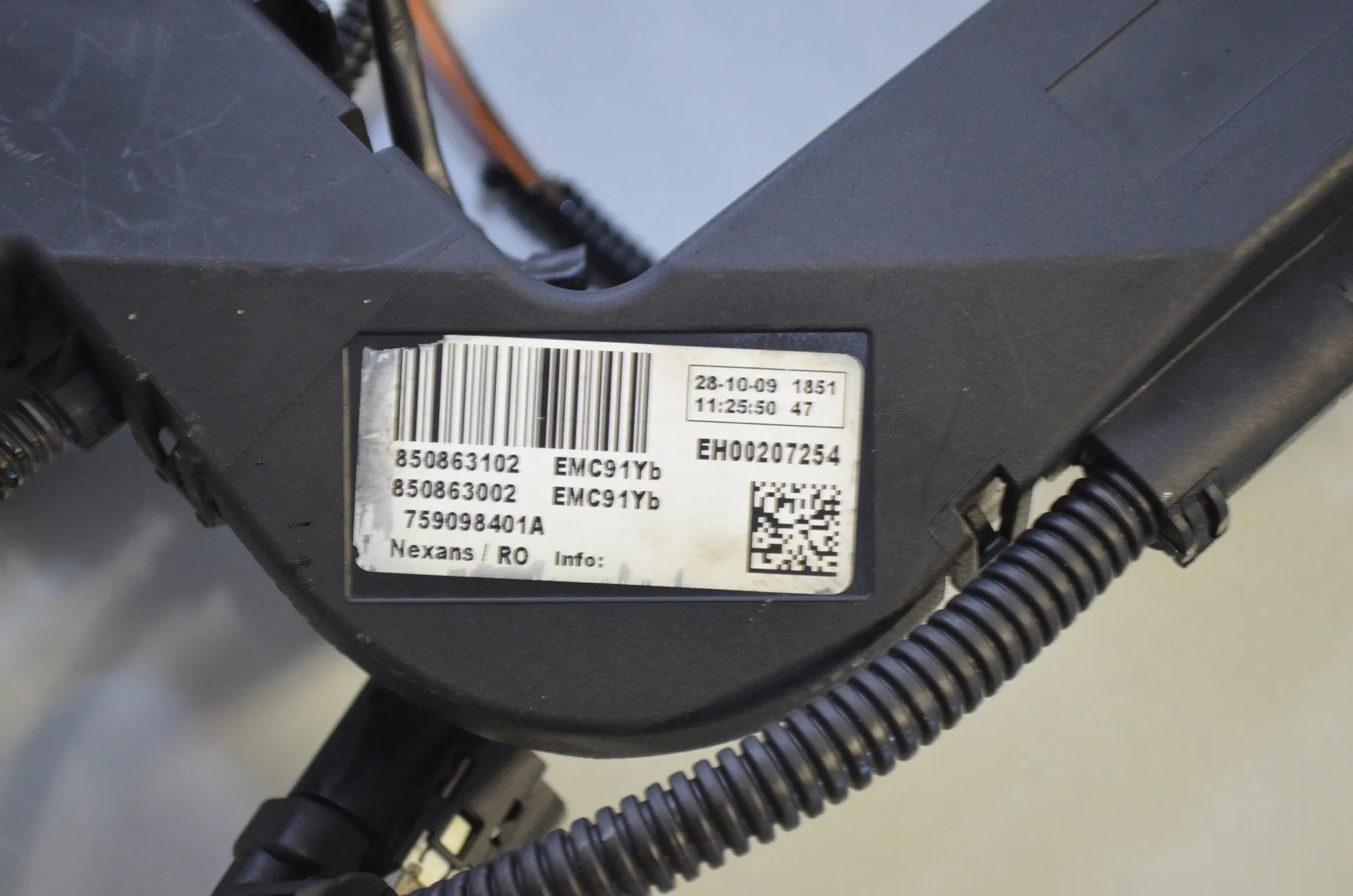 Engine Cable Harness – OEM 8508631 · BMW 7 (F01, F02) 730 d 2009 – 5