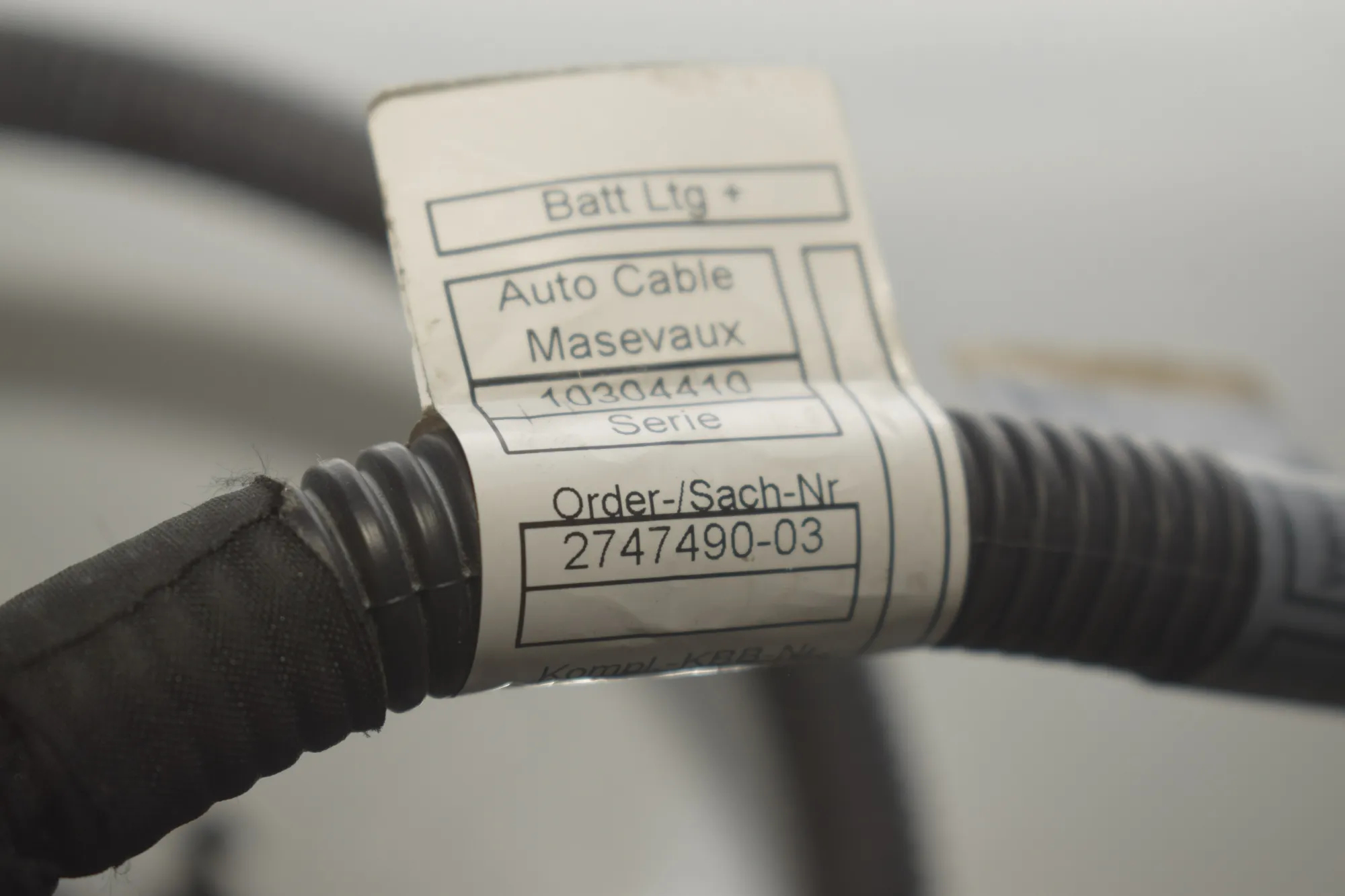 Positive Battery Cable – OEM 8801729 · BMW i3 (I01) s Electric 2022 – 4