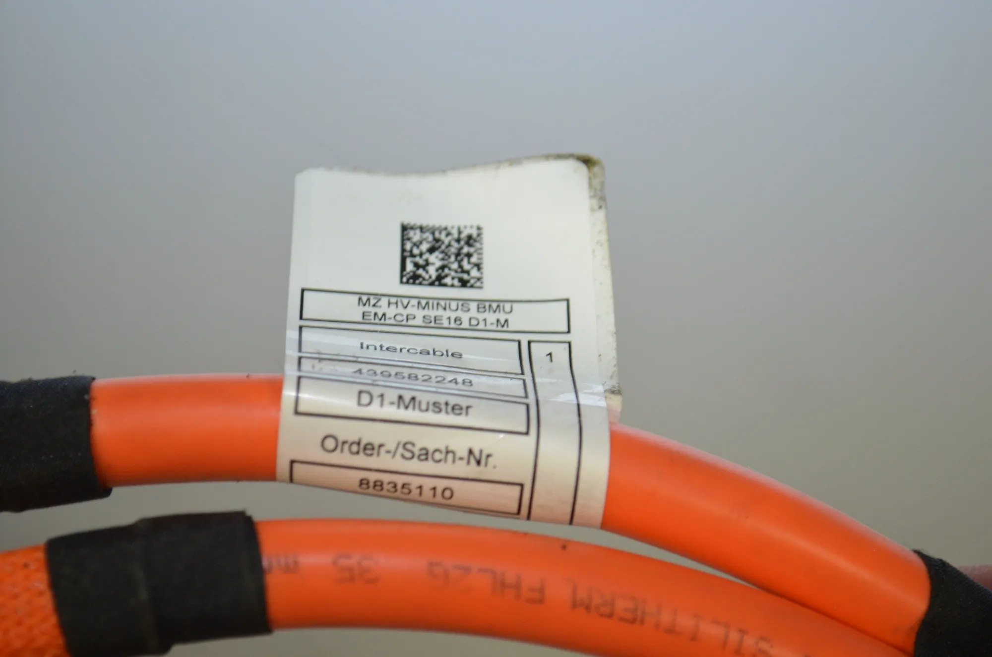 Cable Harness – OEM 61278835114 · BMW iX3 (G08) (2020 - -) Electric (286 HP) 2022 – 11