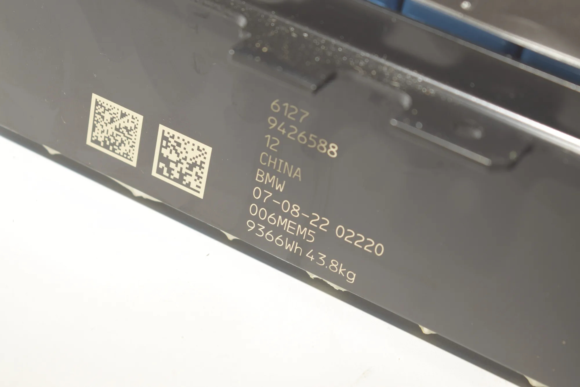 Battery – OEM 9426788 · BMW iX3 (G08) (2020 - -) Electric (286 HP) 2022 – 6
