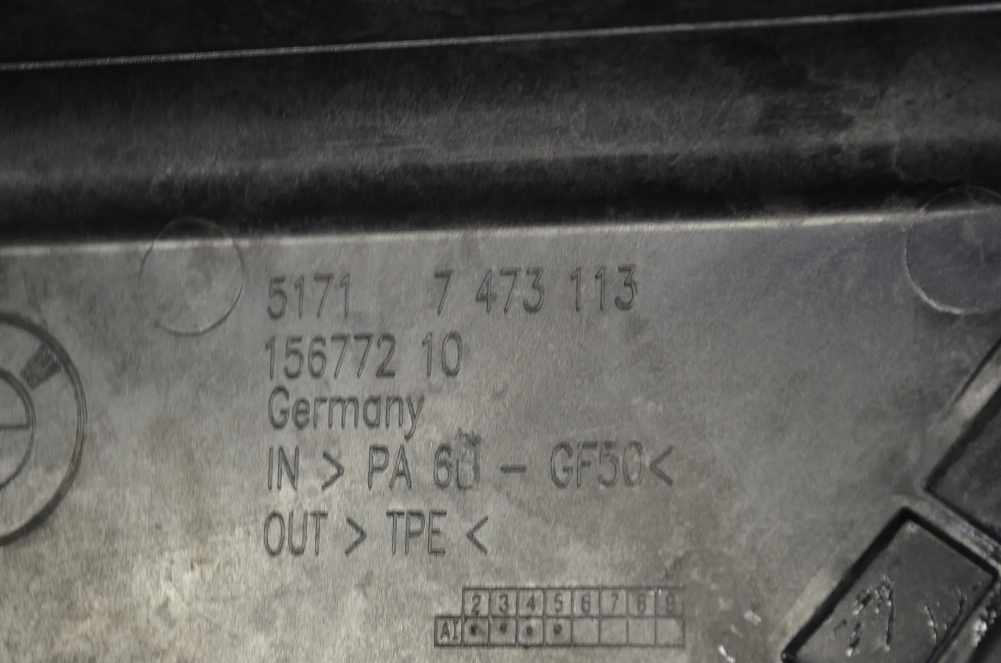 Bracket – OEM 7473113 · BMW 1 (F40) (2019 - -) F40) 116 d 2020 – 5