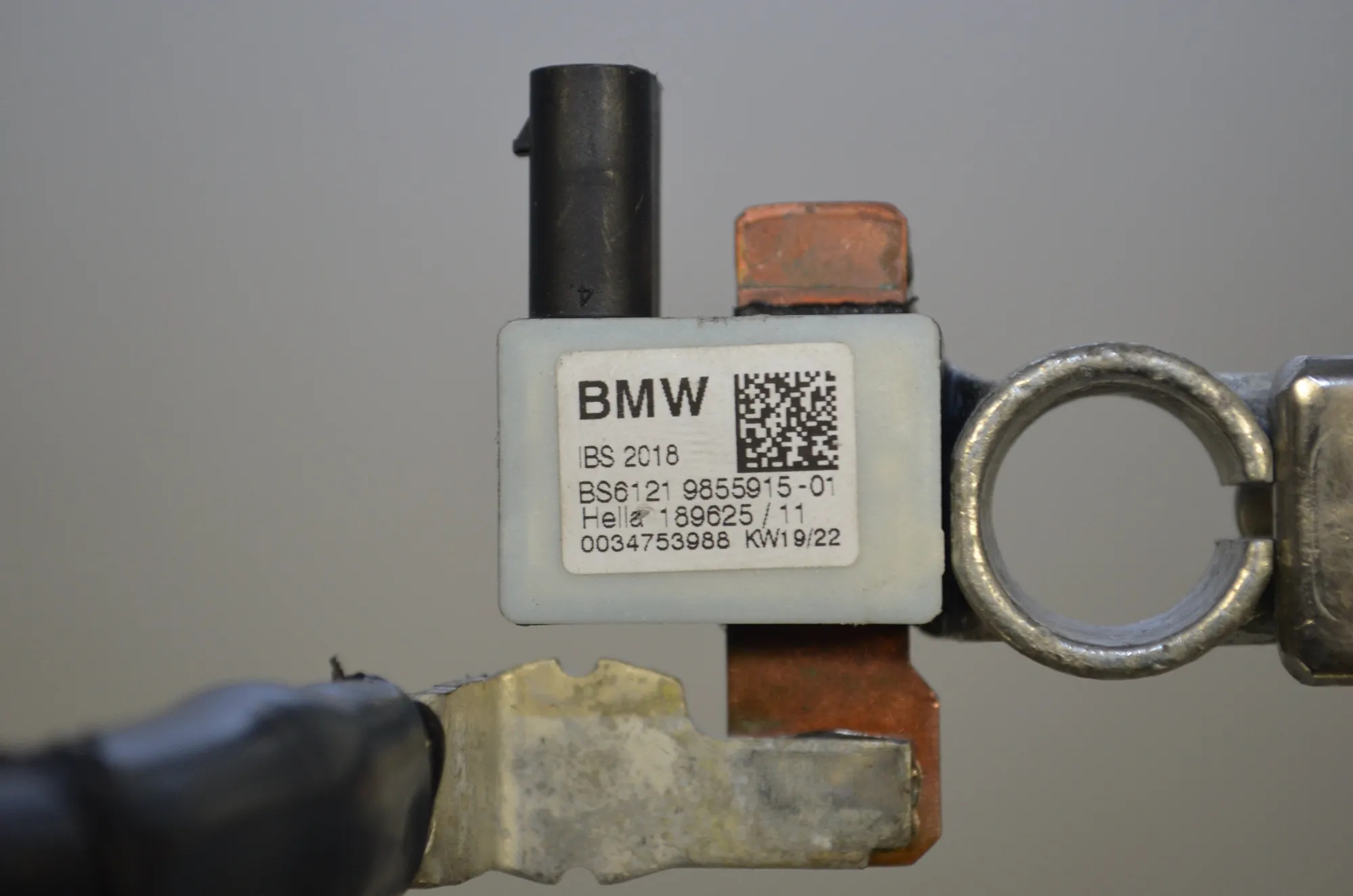 Negative Battery Cable – OEM 9855915 · BMW iX3 (G08) (2020 - -) Electric (286 HP) 2022 – 4