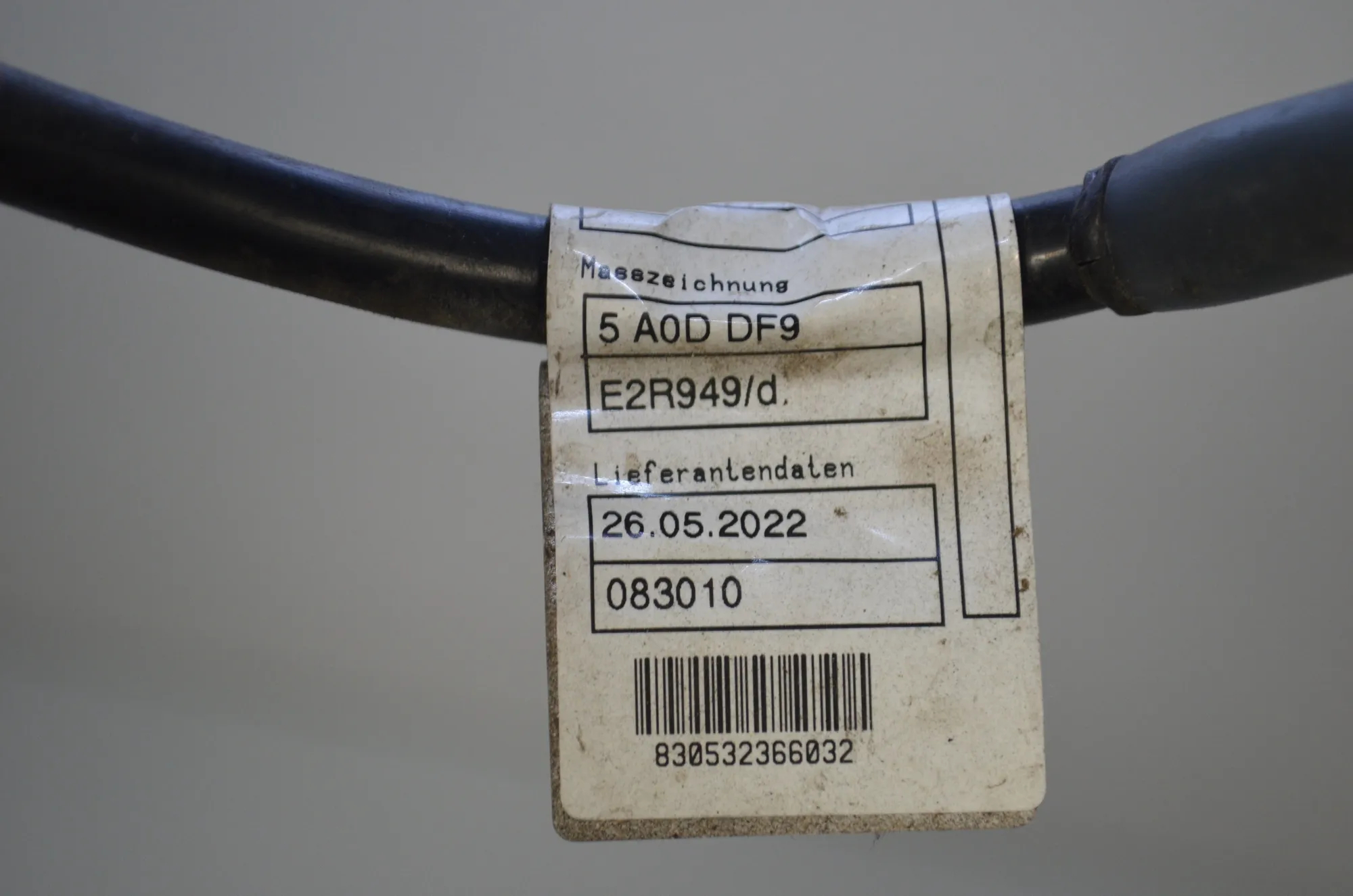 Negative Battery Cable – OEM 5A0DEE7 · BMW iX3 (G08) (2020 - -) Electric (286 HP) 2022 – 5
