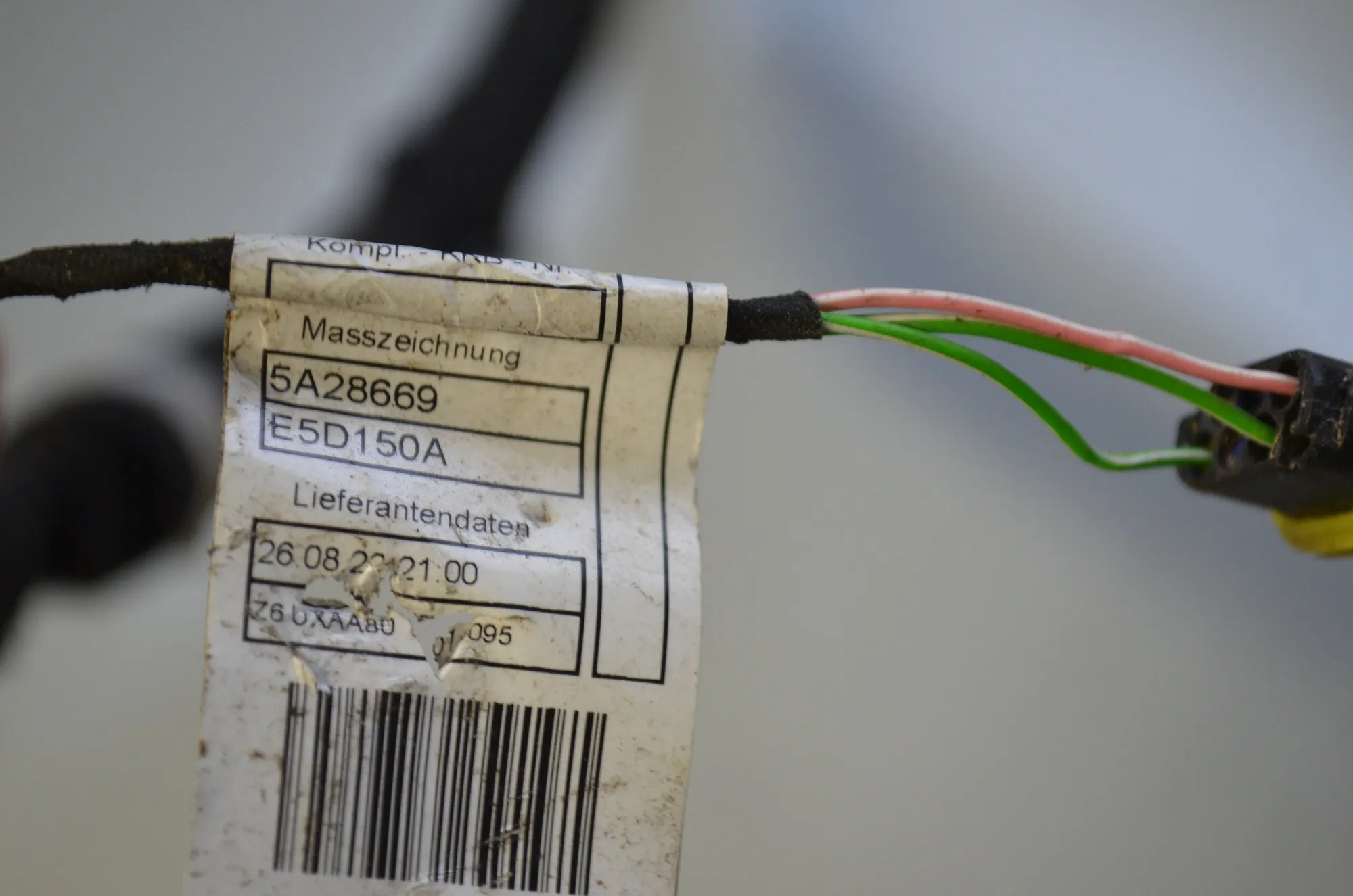 Cable Harness – OEM 5A28669 · BMW iX3 (G08) (2020 - -) Electric (286 HP) 2022 – 5