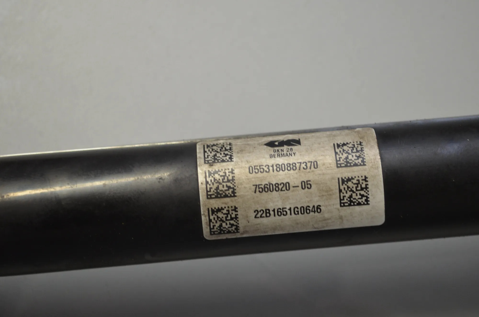 Rear Right Driveshaft – OEM 7560820 · BMW iX3 (G08) (2020 - -) Electric (286 HP) 2022 – 4