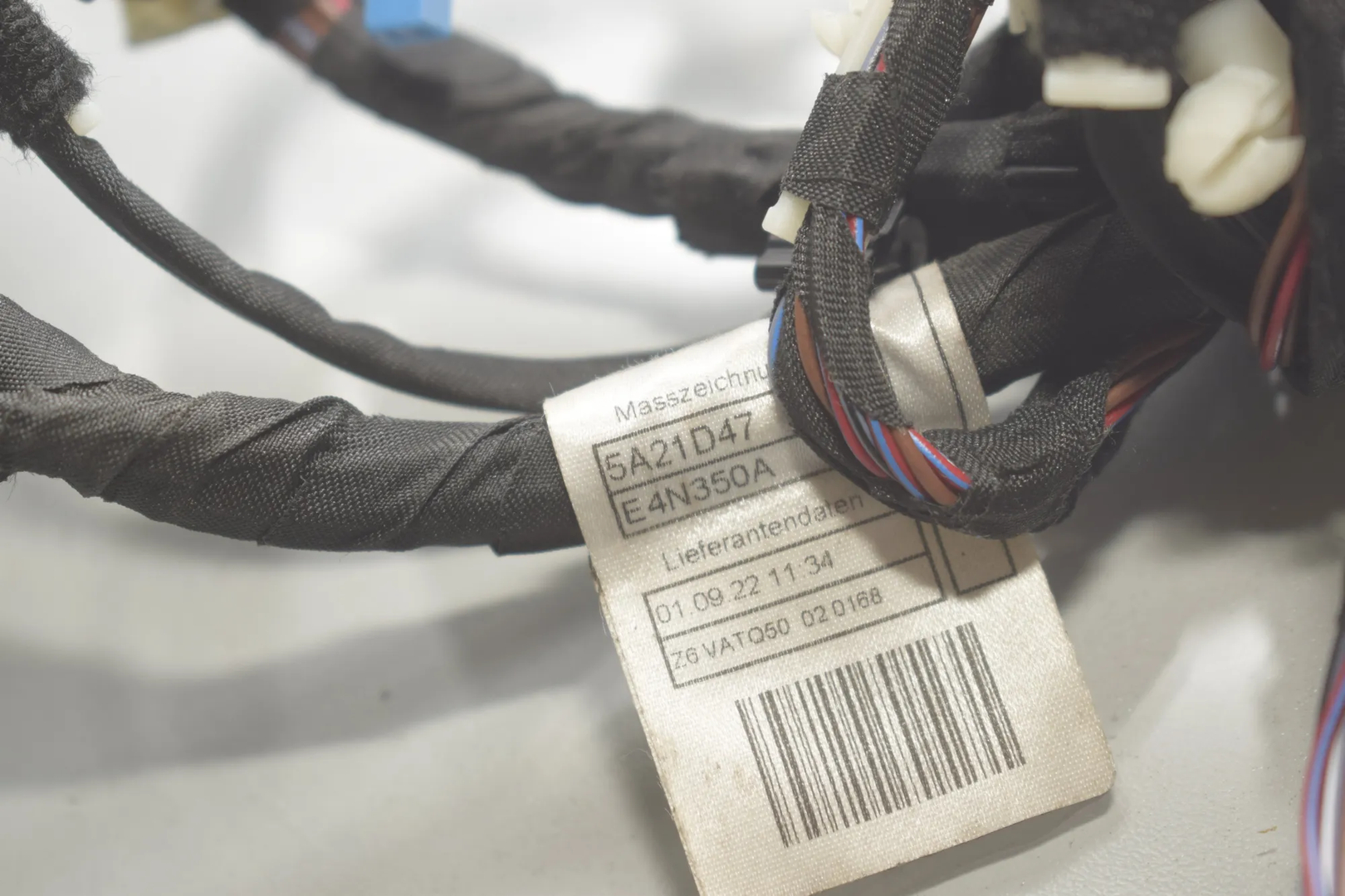 Front Right Door Wiring – OEM 5A21D47 · BMW iX3 (G08) (2020 - -) Electric (286 HP) 2022 – 4