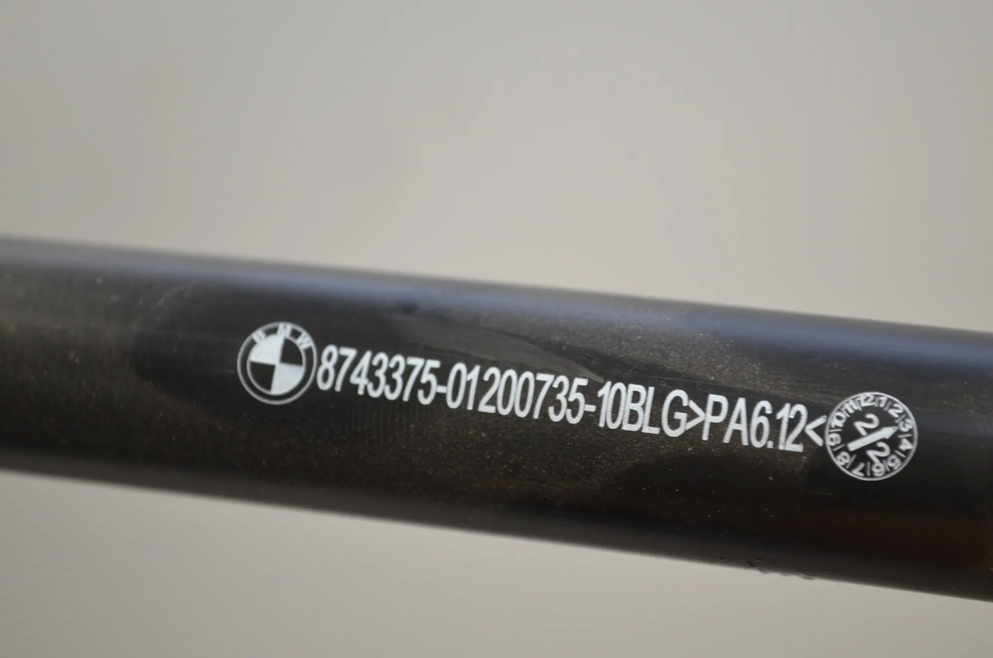 Other tubes – OEM 8743375 · BMW iX3 (G08) (2020 - -) Electric (286 HP) 2022 – 5