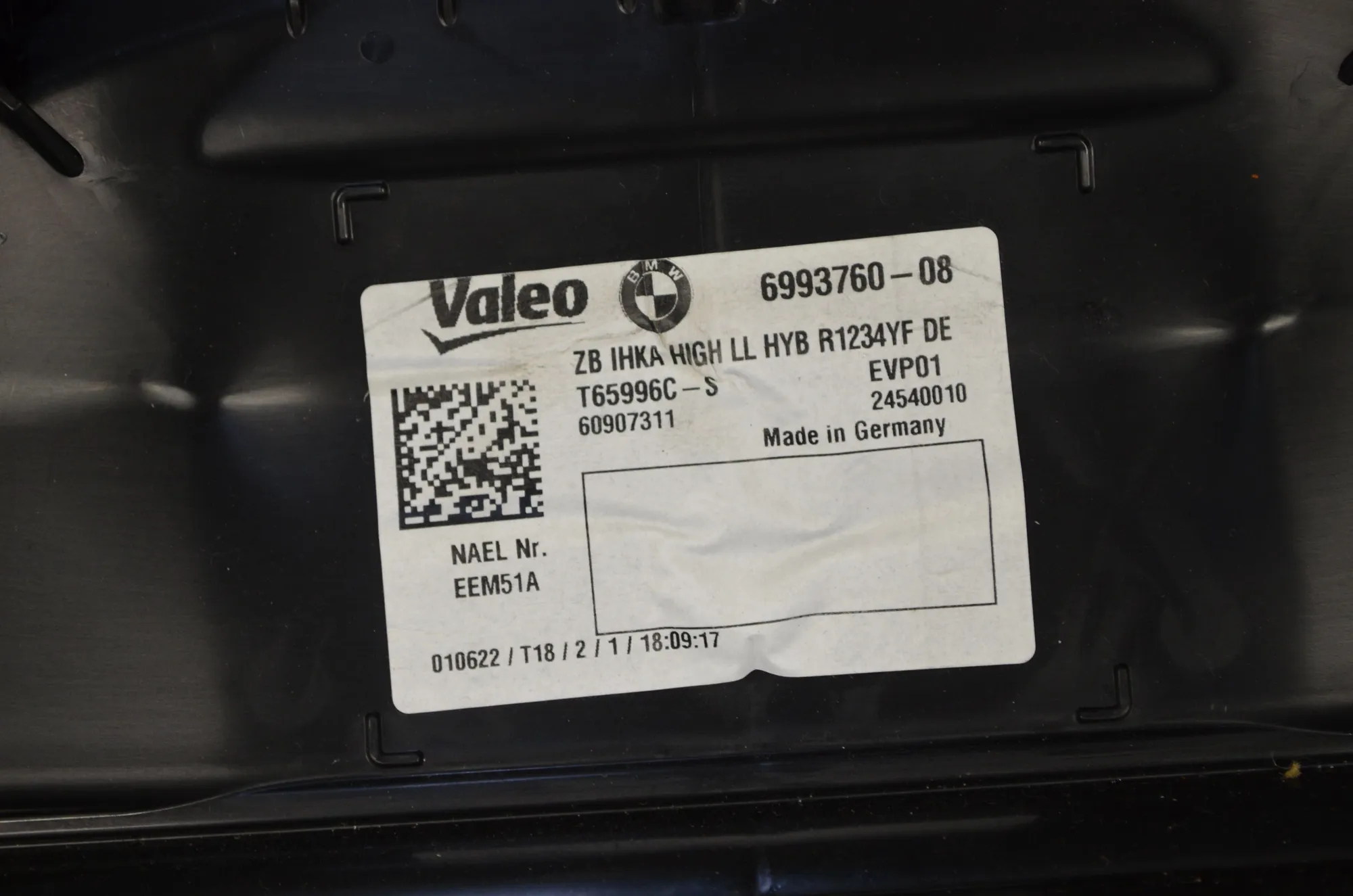 Interior Heater – OEM 6993760 · BMW iX3 (G08) (2020 - -) Electric (286 HP) 2022 – 5
