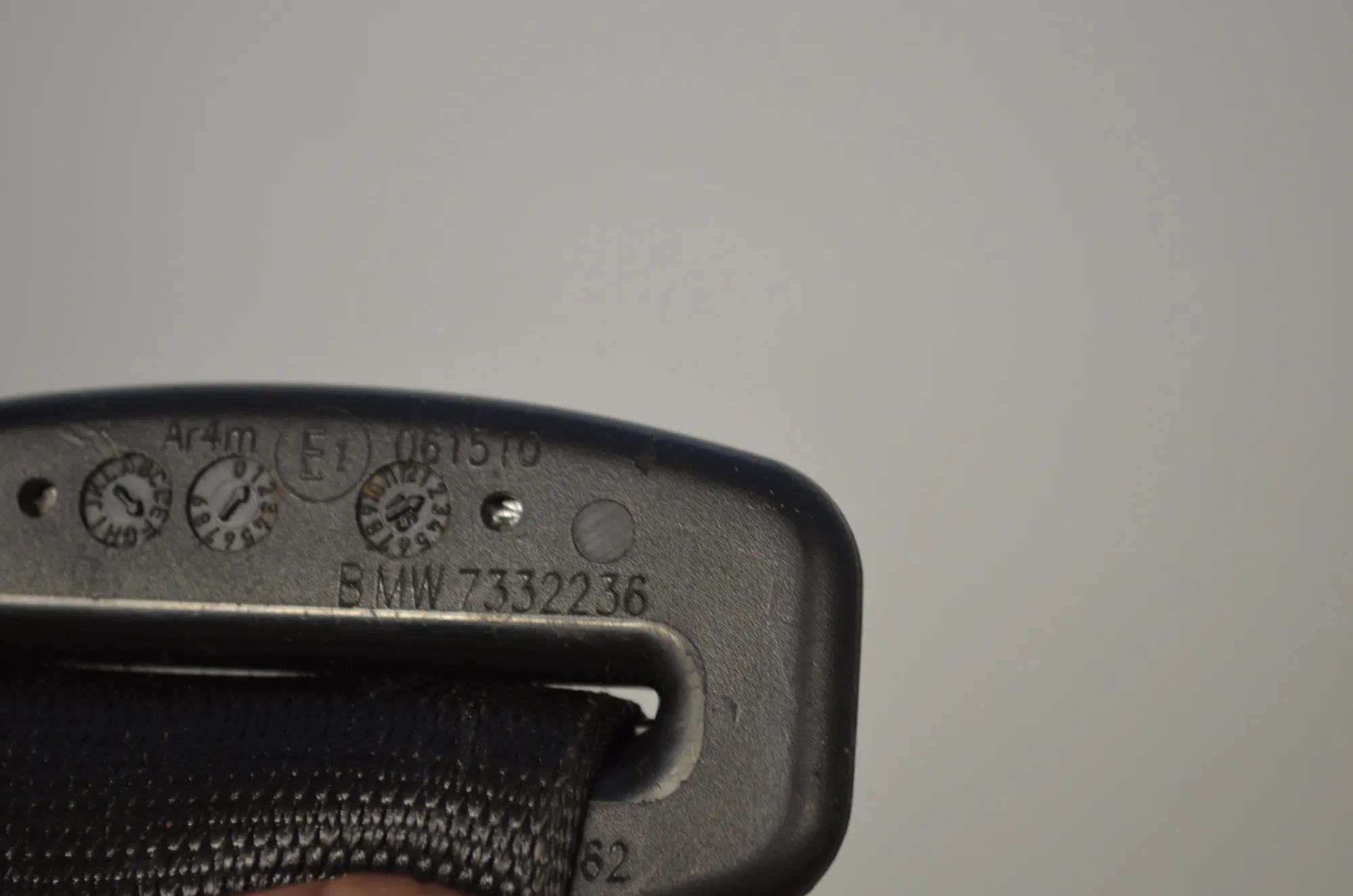 Rear Right Seatbelt – OEM 7332236 · BMW 2 Gran Tourer (F46) 218 i 2015 – 4