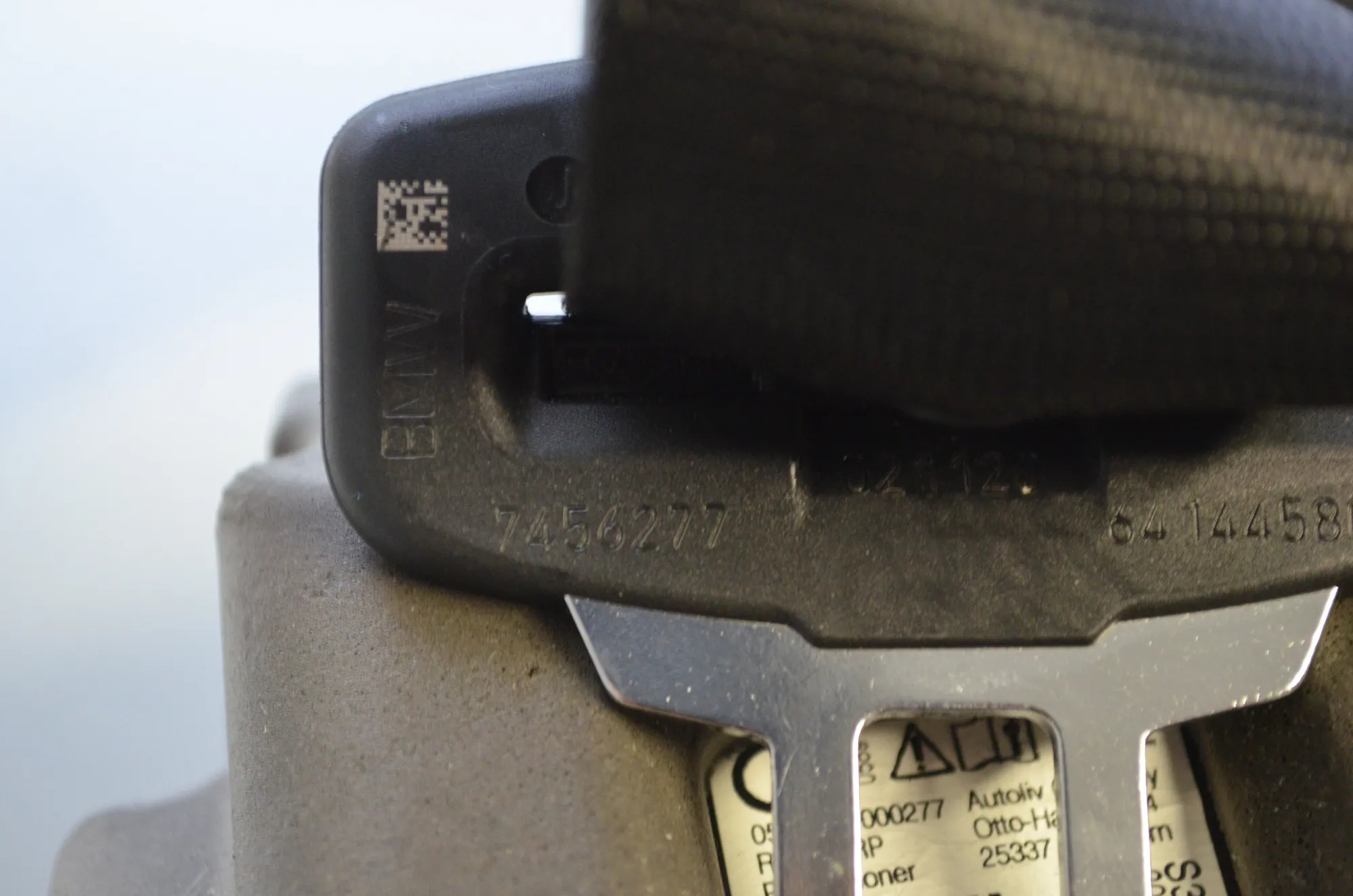 Rear Left Seatbelt – OEM 7456277 · BMW 1 (F40) (2019 - -) F40) 116 d 2020 – 4