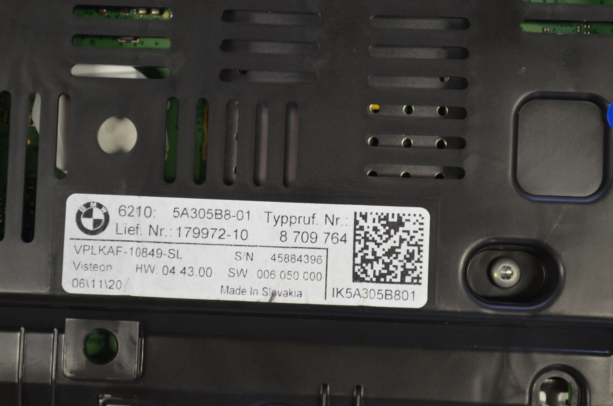 Instrument Cluster Speedometer – OEM 62105A69532 · BMW 1 (F40) (2019 - -) F40) 116 d 2020 – 5