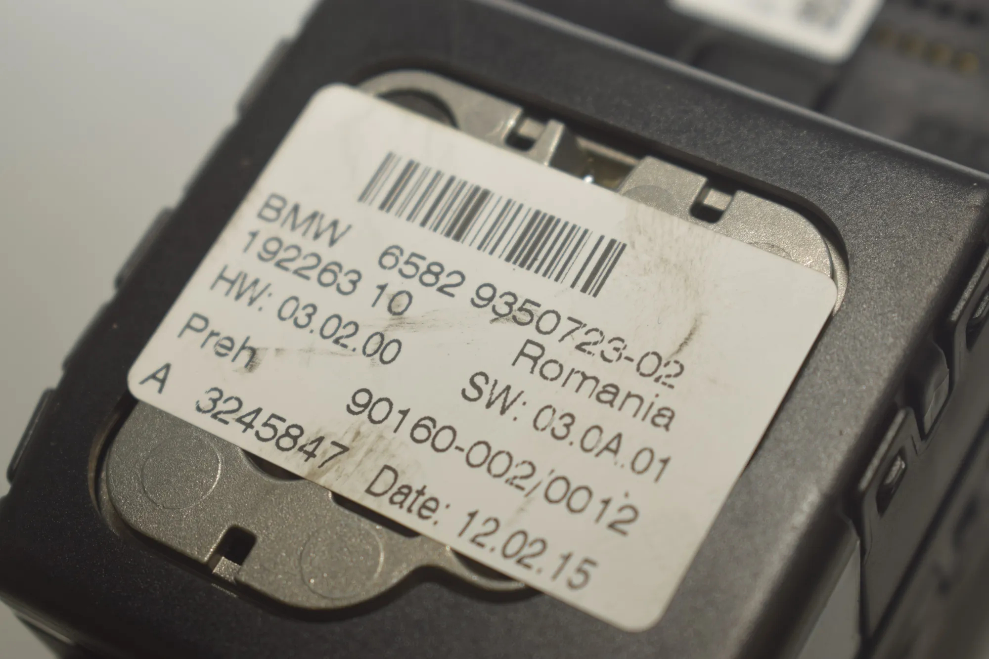 Navigation System – OEM 9350723 · BMW 2 Gran Tourer (F46) 218 i 2015 – 7