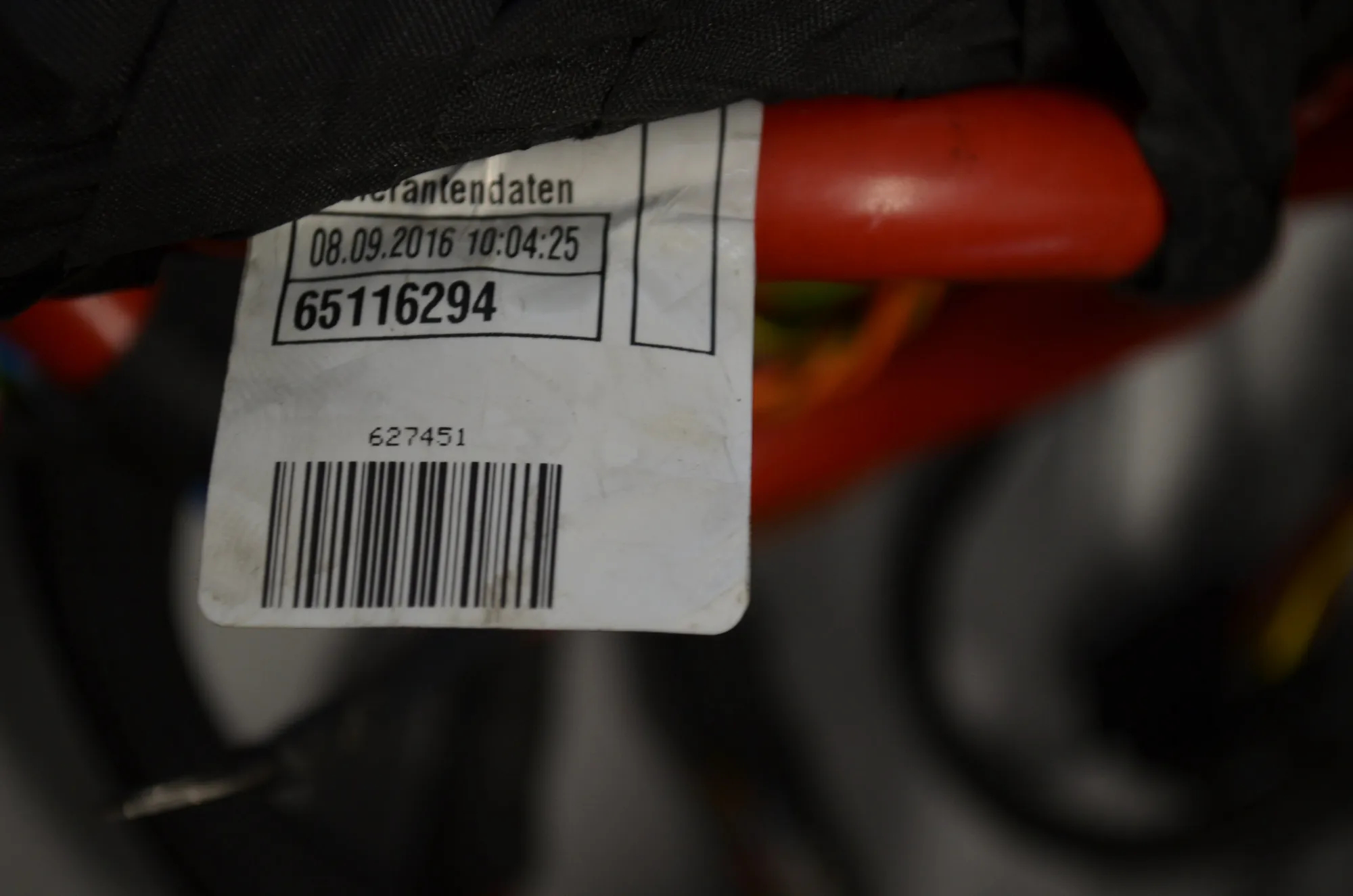 Cable Harness – OEM 9370322 · BMW 7 (G11, G12) 730 d 2016 – 5