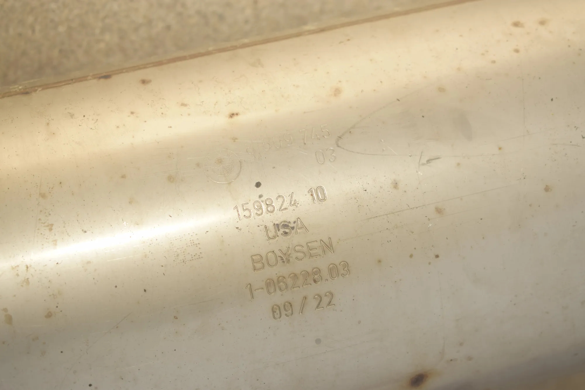 Exhaust – OEM 8509745 · BMW X5 (F15, F85) BMW X5 (F15, F85) sDrive 25 d 2017 – 5