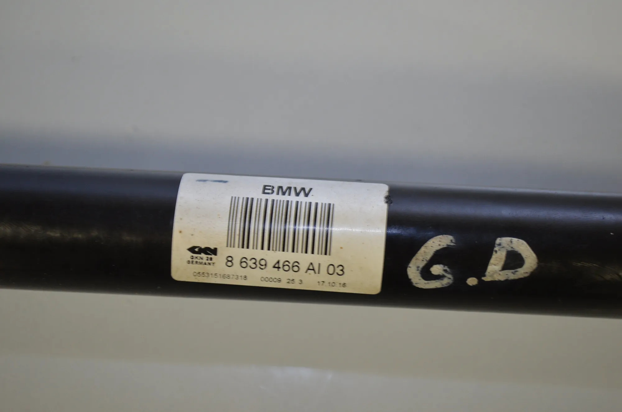 Rear Right Driveshaft – OEM 8639466 · BMW 7 (G11, G12) 730 d 2016 – 4