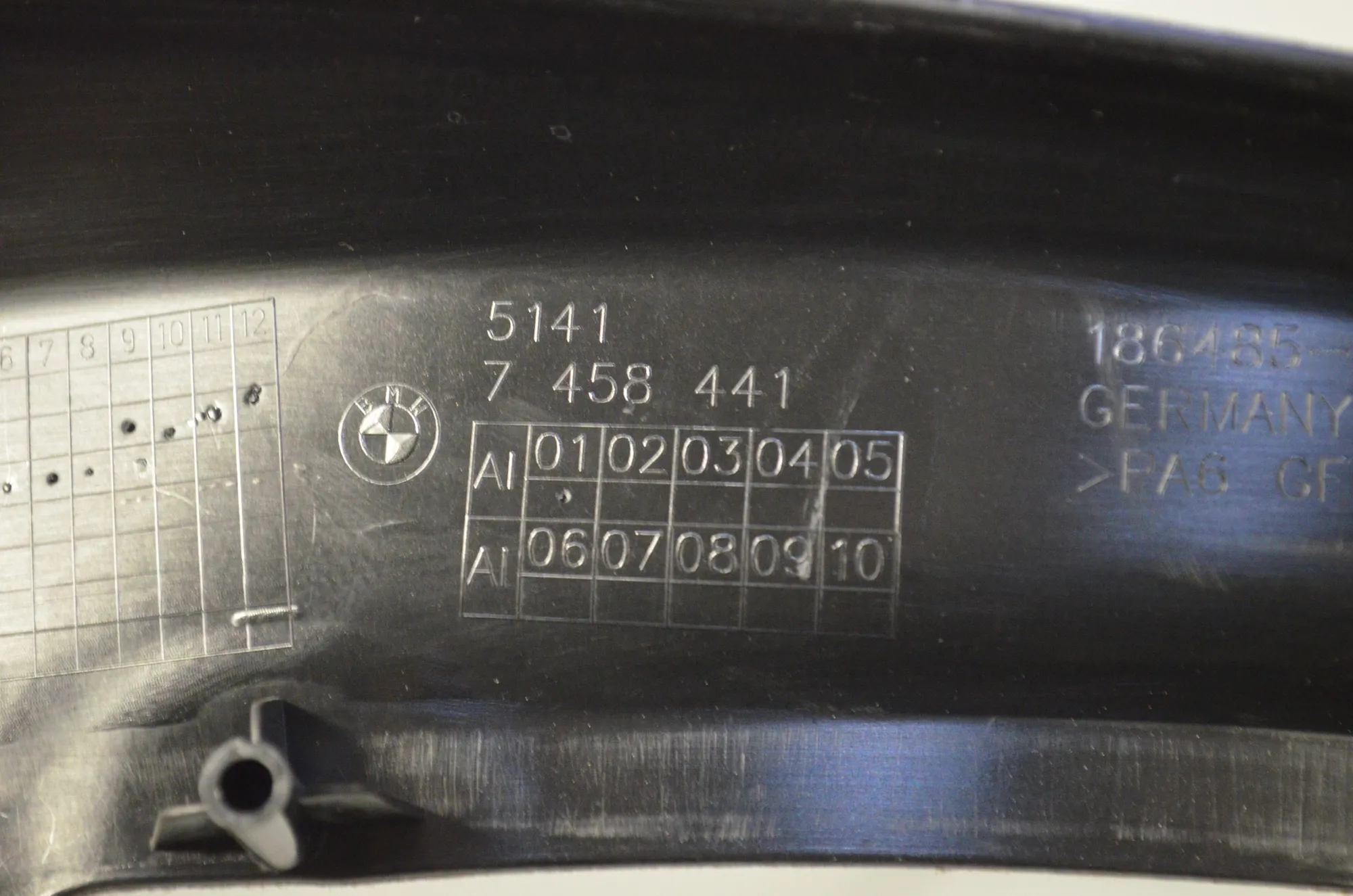 Front Left Door Panel – OEM 7458441 · BMW 7 (G11, G12) 730 d 2016 – 5