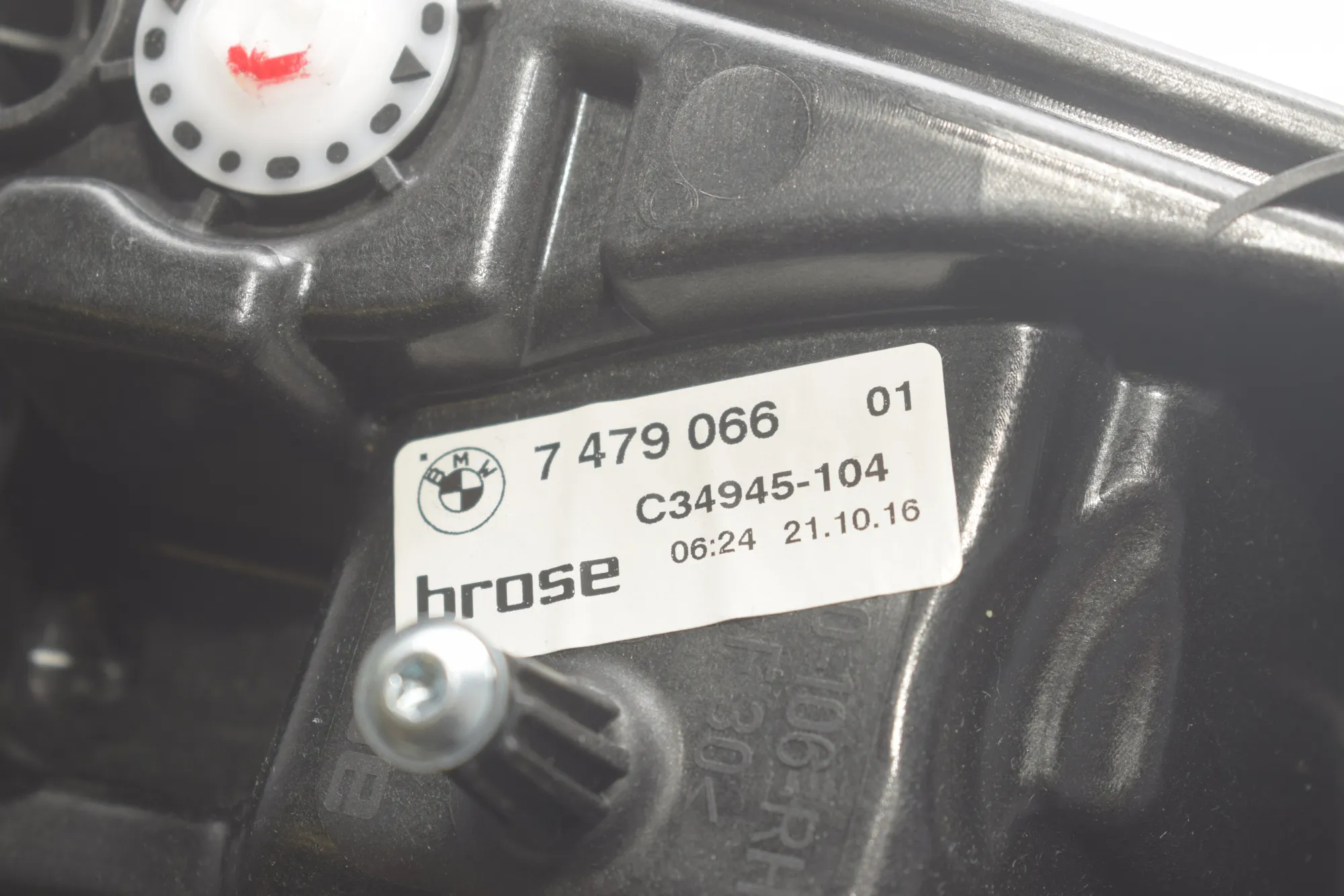 Rear Right Door Window Regulator – OEM 7479066 · BMW 7 (G11, G12) 730 d 2016 – 5