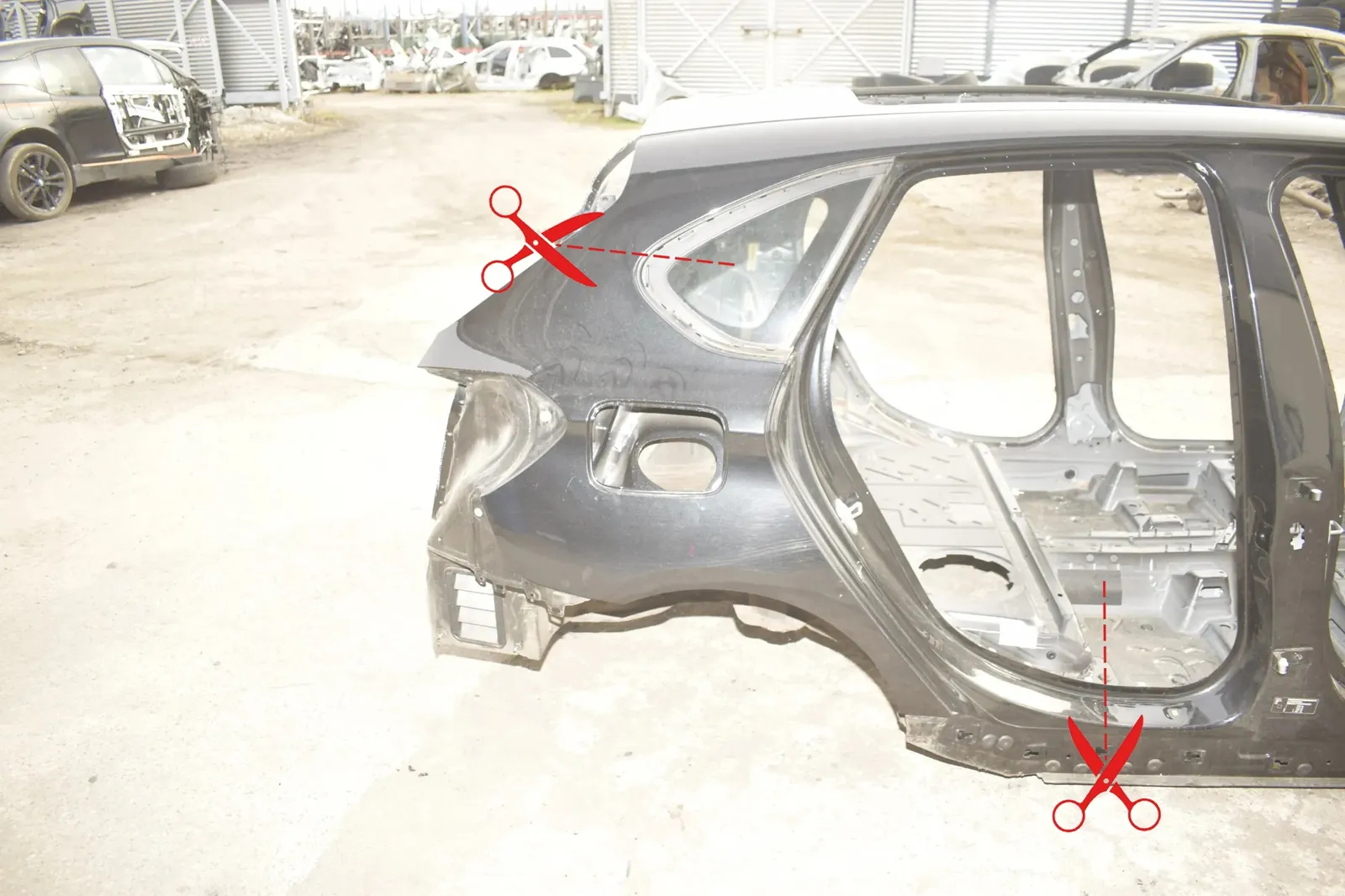 Rear Right Quarter Panel · BMW 2 Active Tourer (F45) 225 i 2015
