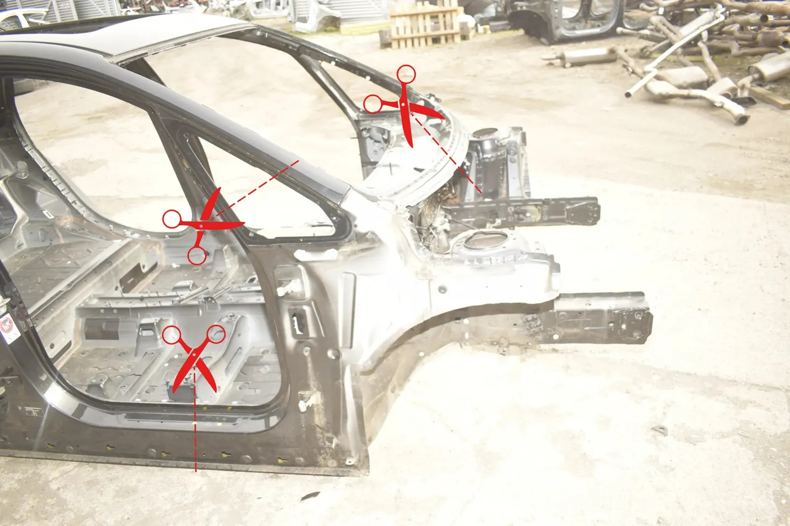 Front Right Quarter Panel · BMW 2 Active Tourer (F45) 225 i 2015 – 3