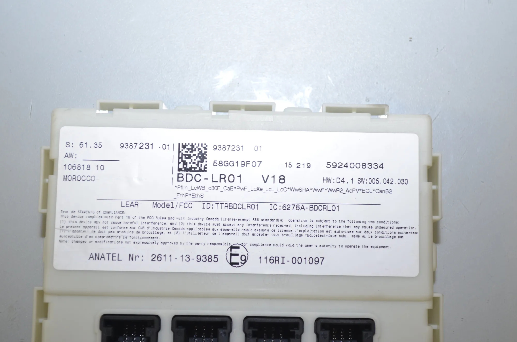 Engine Ignition ECU Set – OEM 9387231 · BMW 2 Active Tourer (F45) 225 i 2015 – 6