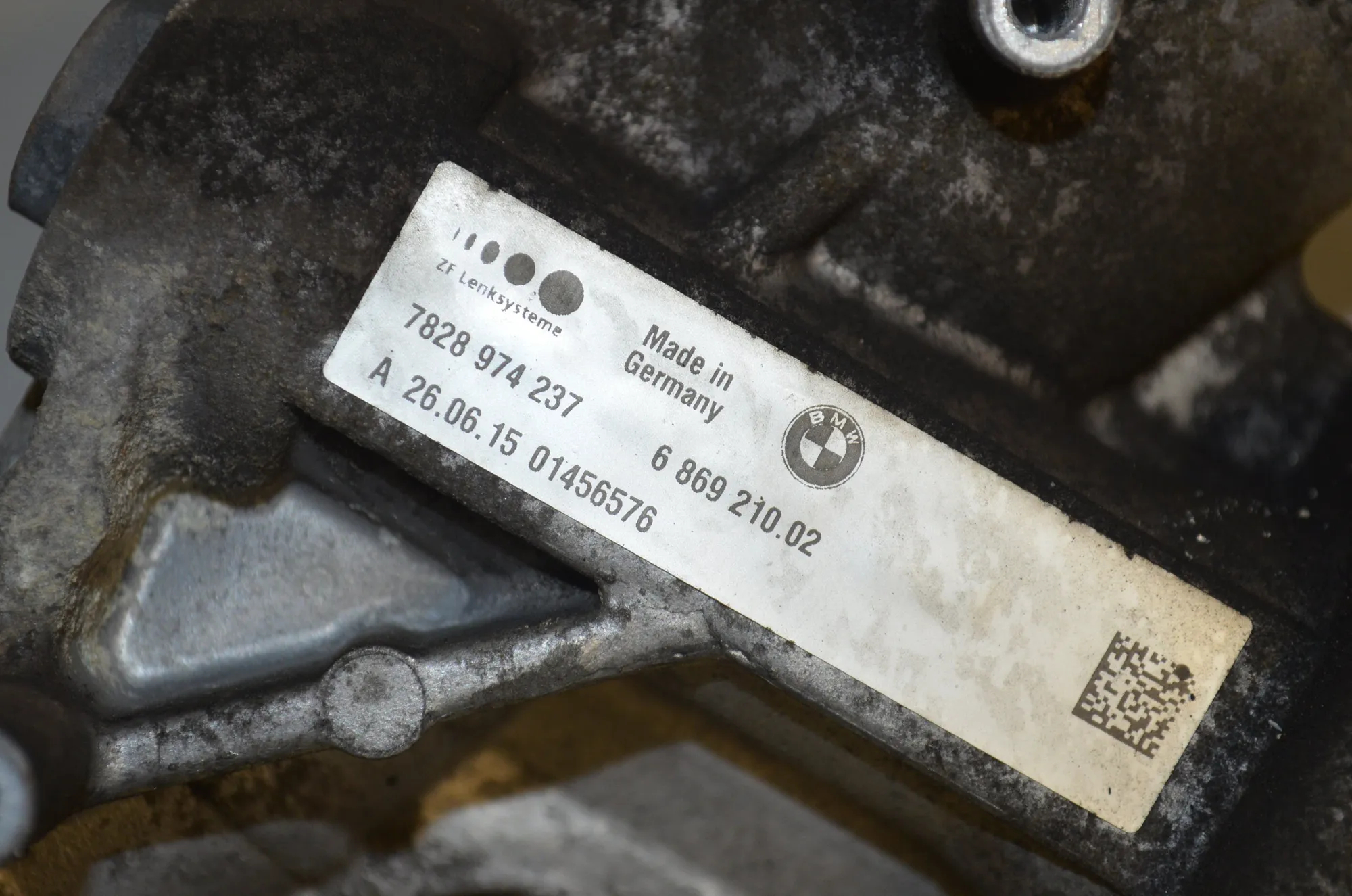 Steering Rack – OEM 32106869210 · BMW 5 (F10) 530 d 2015 – 6
