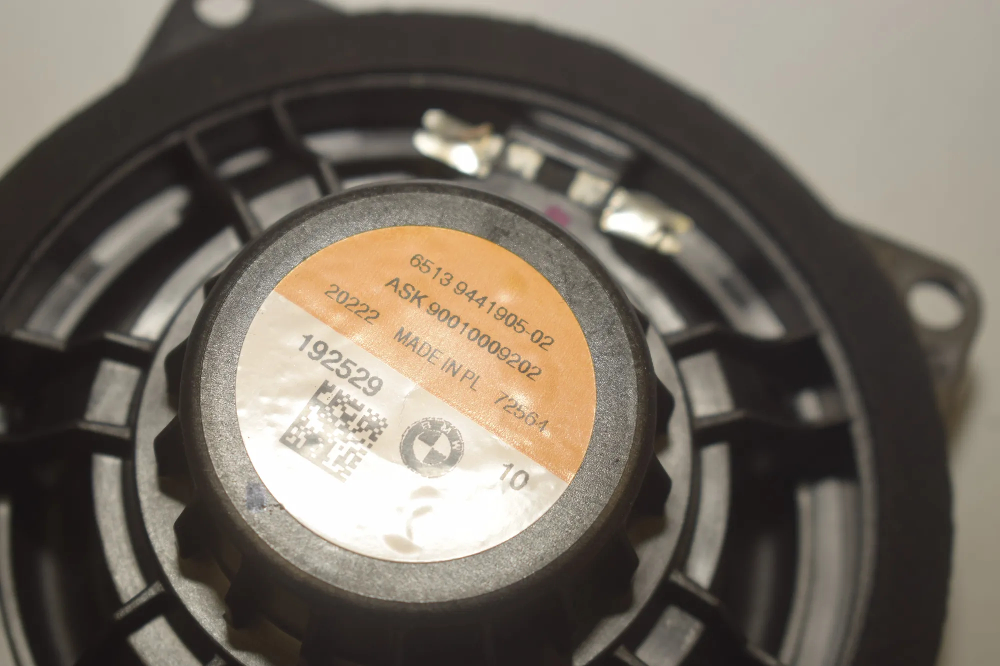 Sound Audio System Set – OEM 9441905 · BMW iX (I20) (2021 - -) xDrive 40 2021 – 8