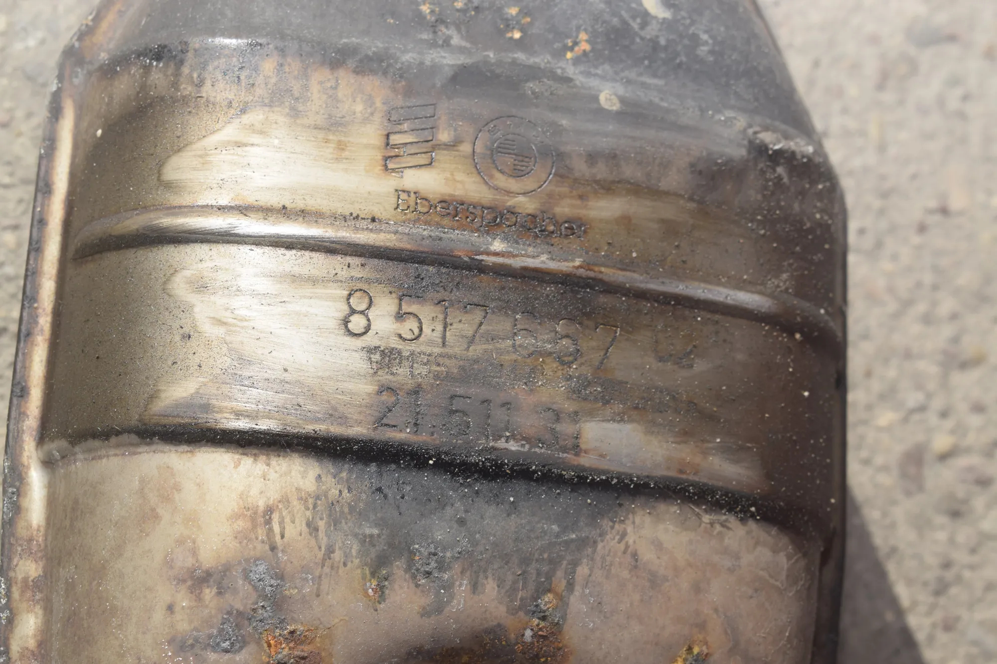 Exhaust – OEM 7807110 · BMW 5 (F10) 530 d 2015 – 9