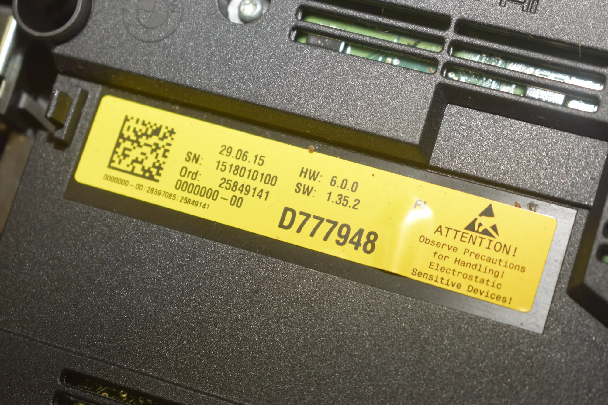 Interior Lighting – OEM 777948 · BMW 5 (F10) 530 d 2015 – 4