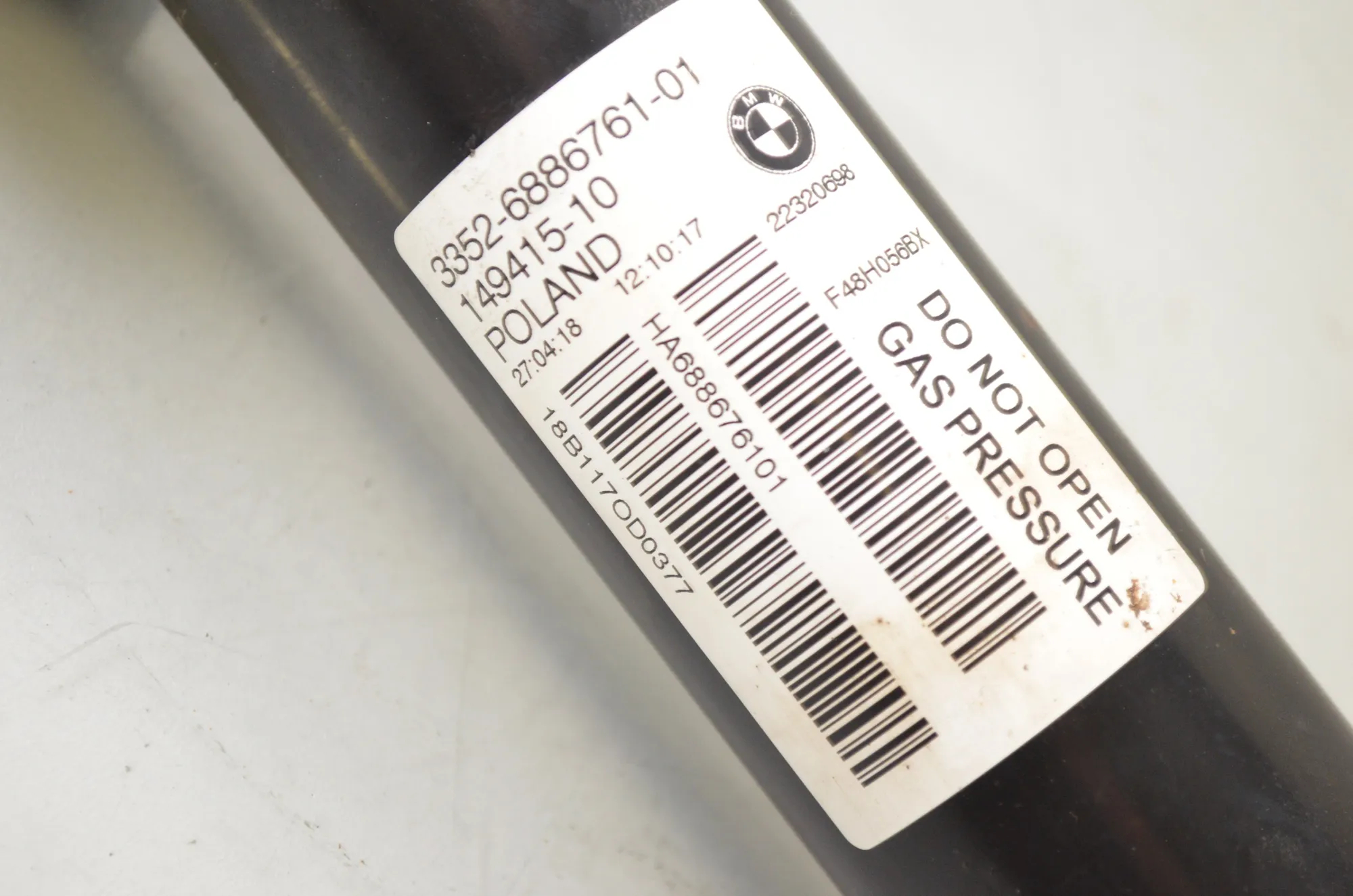 Rear Left Shock Absorber – OEM 6886761 · BMW X1 (F48) xDrive 18 d 2018 – 4