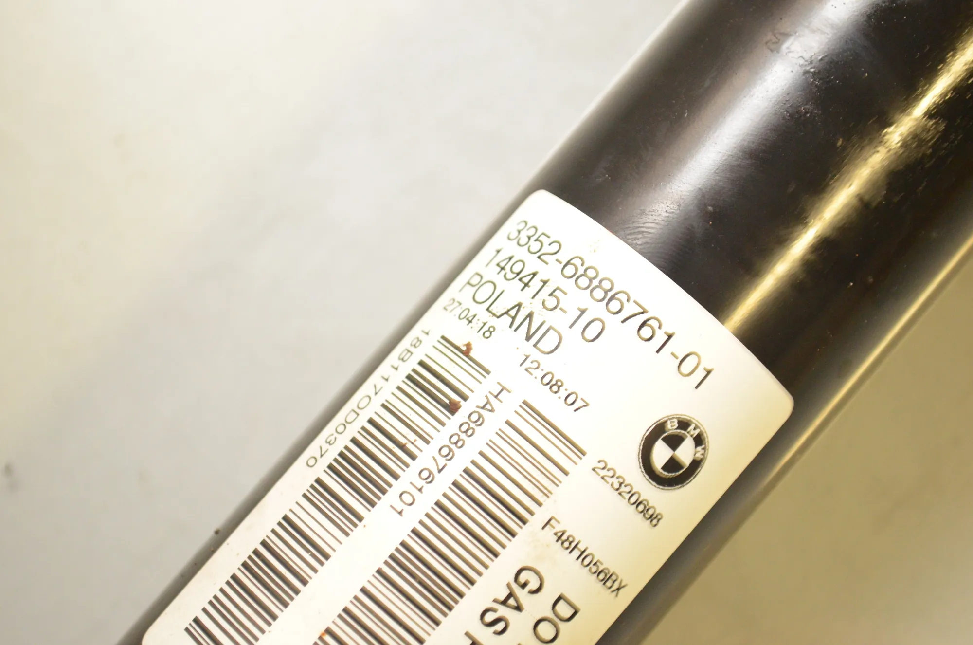 Rear Right Shock Absorber – OEM 6886761 · BMW X1 (F48) xDrive 18 d 2018 – 4