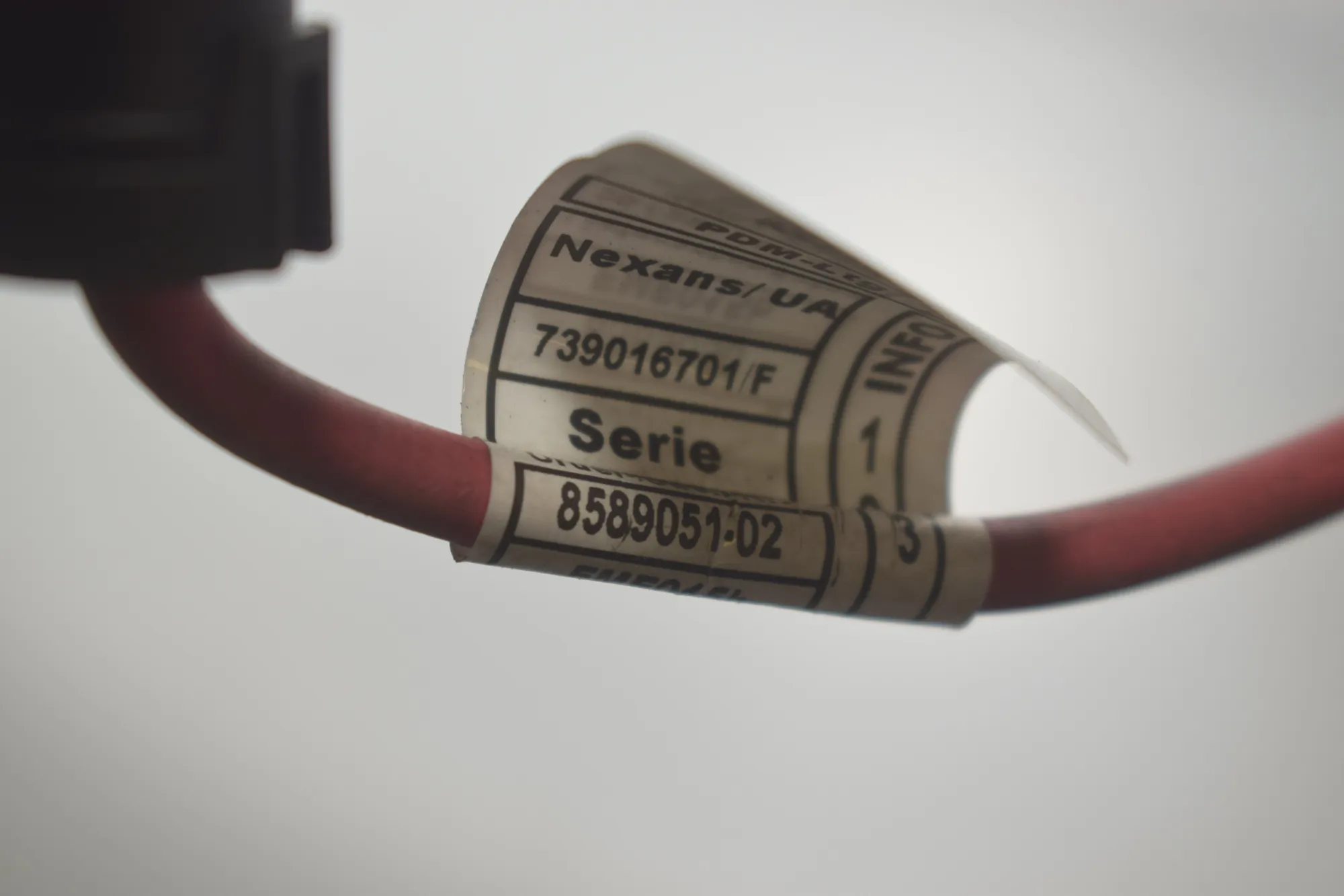 Positive Battery Cable – OEM 8589051 · BMW 1 (F40) (2019 - -) (F40)118i 2020 – 4