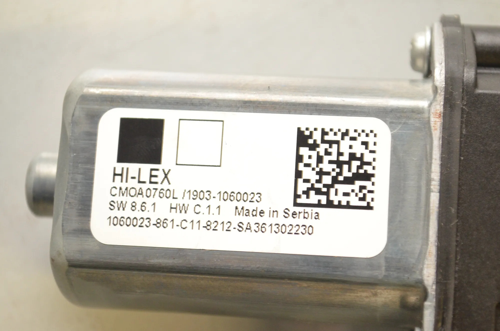 Front Right Door Window Control Motor – OEM 5A02D62 · BMW 1 (F40) (2019 - -) (F40)118i 2020 – 4