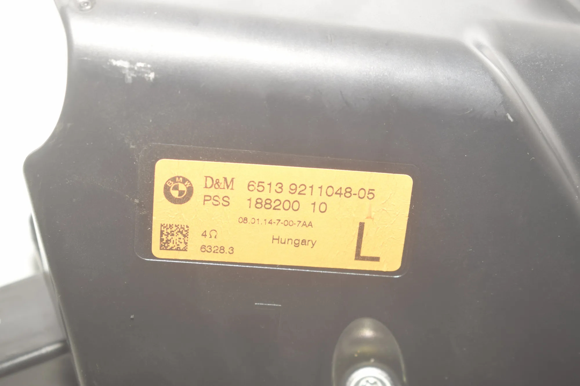 Sound Audio System Set – OEM 9283736 · BMW X6 (E71, E72) M 50 d 2014 – 12